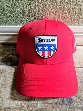 Srixon Red Shield Logo Baseball /Golf Cap